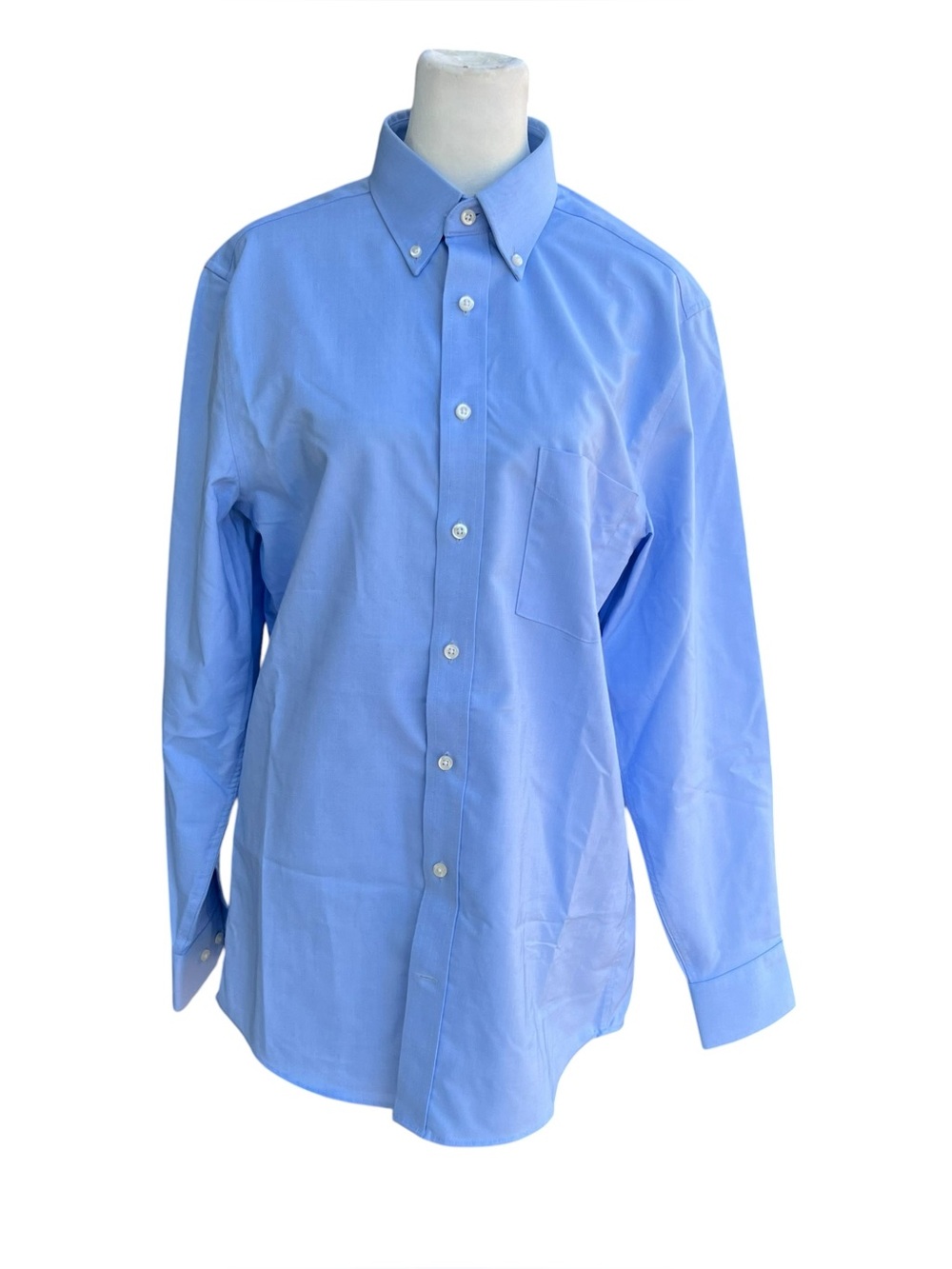 NWT STAFFORD Coolmax Mens Regular Fit Stretch Fabric Long Sleeve DressShirt Sz S